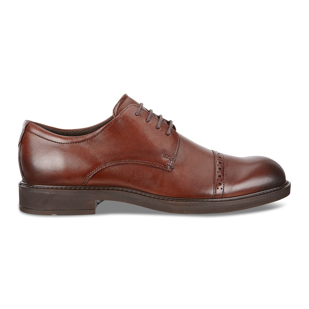 ECCO Mens Dress Shoes Brown - Vitrus Iii - NDF-134527